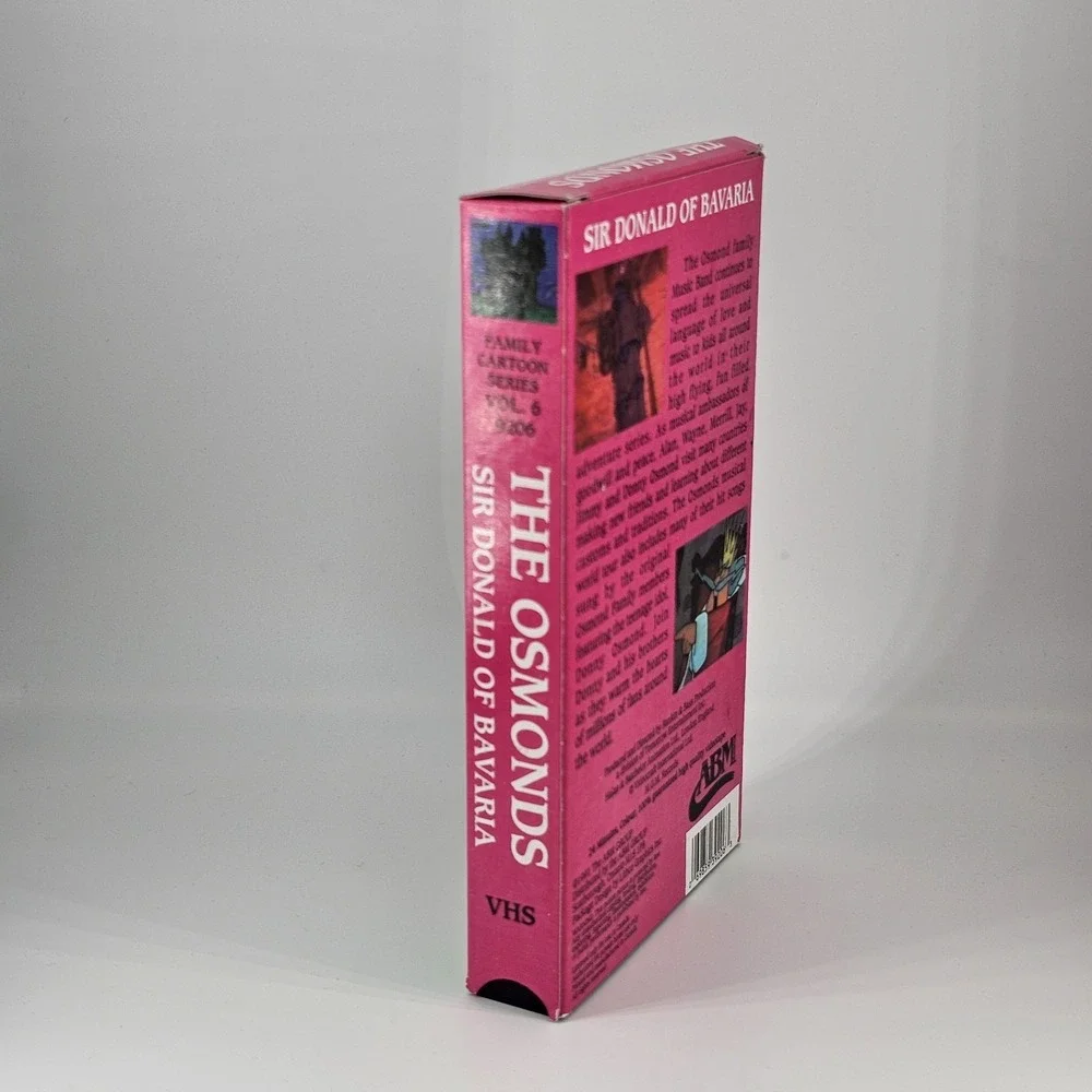 The Osmond's Animated VHS Tapes - Set Of 3 Vintage 1991 Osmond Brothers - Picture 7 of 7